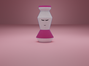 Decorative Cute Vases 3D Model