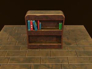 Stylized Bedroom Furniture 3Dモデル