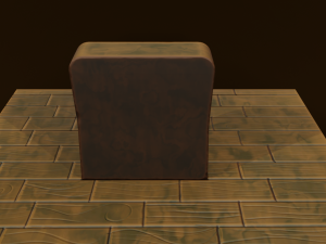 Stylized Bedroom Furniture 3Dモデル