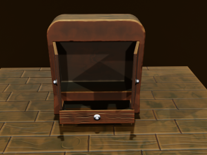 Stylized Bedroom Furniture 3Dモデル