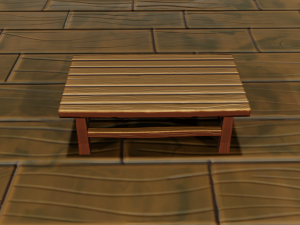 Stylized Bedroom Furniture 3Dモデル
