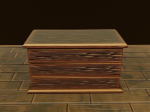 Stylized Bedroom Furniture 3Dモデル