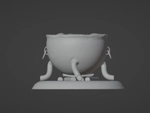 Хеллоуїнський котел 3D Принт Модель