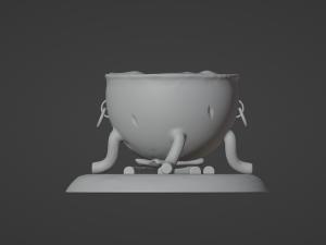 Halloween Cauldron Modello di stampa 3D
