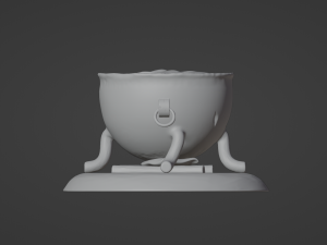 Halloween Cauldron Modello di stampa 3D