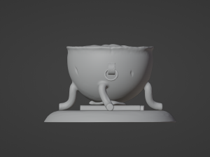 Halloween Cauldron Modello di stampa 3D