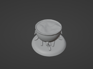 Halloween Cauldron Modello di stampa 3D