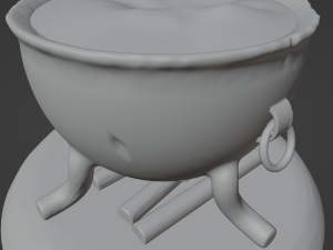 Halloween Cauldron Modello di stampa 3D