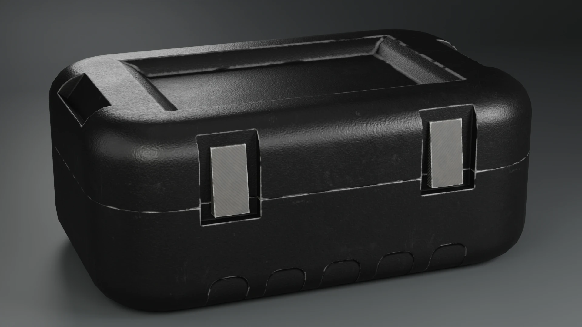 Scifi Box 3D Model .c4d .max .obj .3ds .fbx .stl .blend 