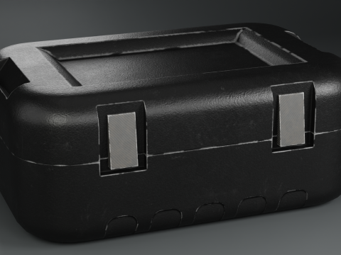 Scifi Box 3D Model