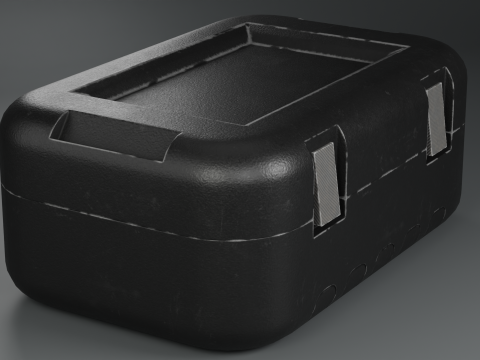 Scifi Box 3D 모델