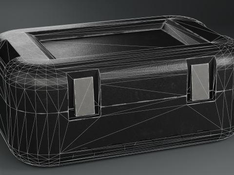 Scifi Box 3D 모델