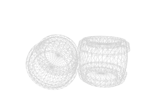 Stylized Cute Barrel 3D 模型