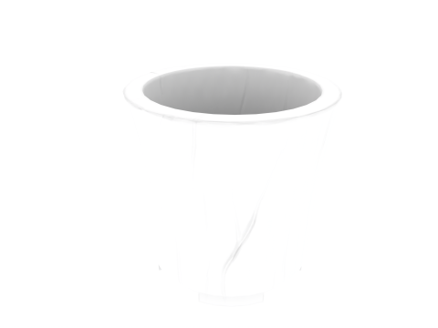 Stylized Wood Vase 3D Model