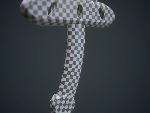 Stylized Dagger Arcane Style - Game-Ready Low-poly 3D Model