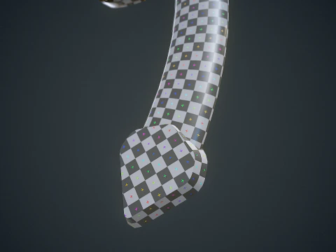 Stylized Dagger Arcane Style - Game-Ready Low-poly 3D Model