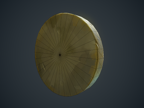 Pirate Coin 3D Model