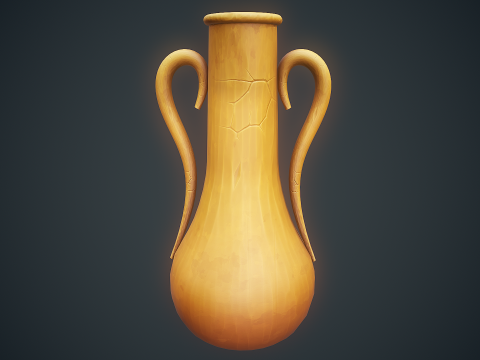 Stylized Jar 3D Model