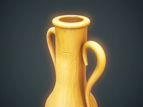Stylized Jar 3D Model