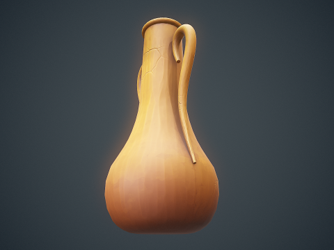 Stylized Jar 3D Модель