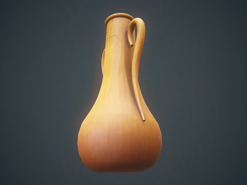 Stylized Jar 3D Model