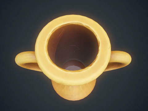 Stylized Jar 3D Model