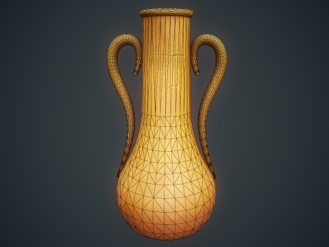 Stylized Jar 3D Модель