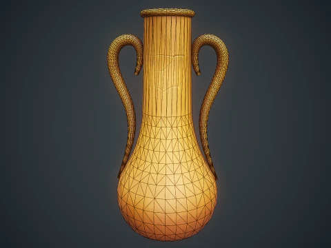 Stylized Jar 3D Model