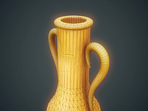 Stylized Jar 3D Model