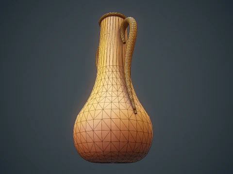 Stylized Jar 3D Model