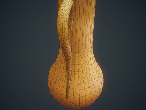 Stylized Jar 3D Model