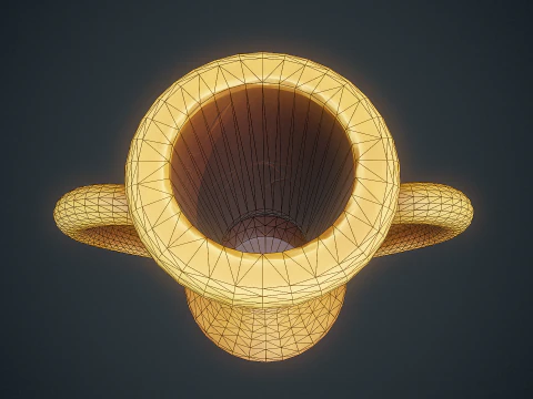 Stylized Jar 3D Model