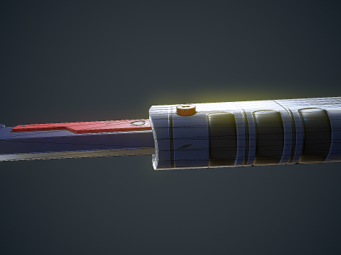 Stylized Sci Fi Knife 3D 모델