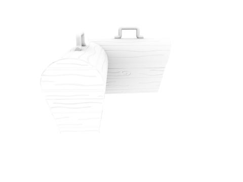 Stilize Kutu Gizemli Stil Oyuna Hazır Prop 3D Model