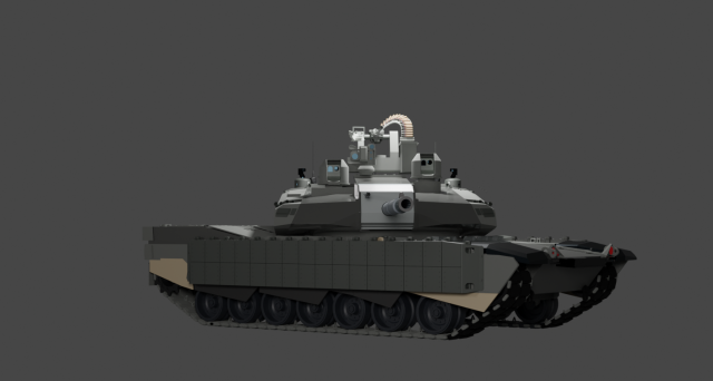Abrams X Model 3D .c4d .max .obj .3ds .fbx .stl .blend 