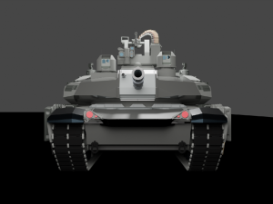 Abrams X Model 3D