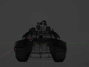 Abrams X Model 3D