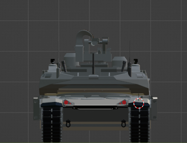 Old Grey Tank Abrams X Rigged 3D model