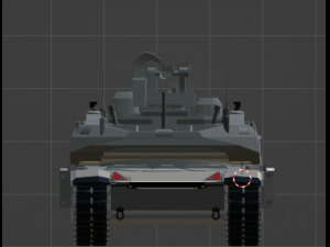 Abrams X Model 3D