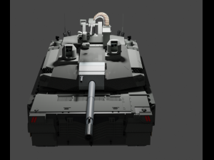 Abrams X Model 3D