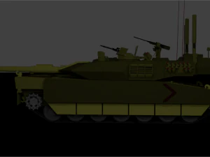 Leopard 2A7V 3D Model