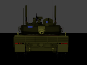 Leopard 2A7V 3D Модель