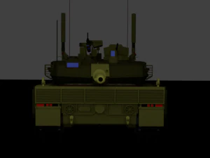 Leopard 2A7V 3D Model