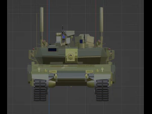 Leopard 2A7V 3D Model