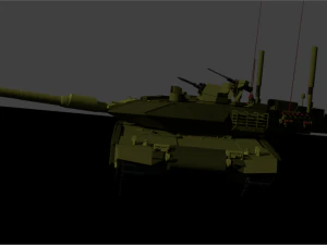 Leopard 2A7V 3D Model