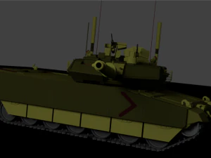 Leopard 2A7V 3D Model