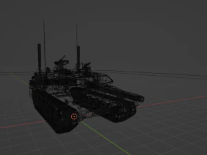 Leopard 2A7V 3D Model