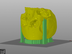 Human scull 3D Print Model