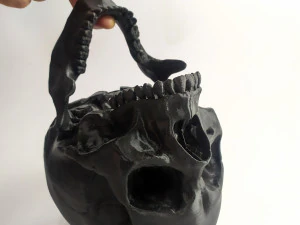 Human scull 3D Print Model
