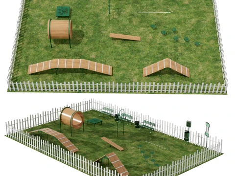 Tailed Park 3D Model